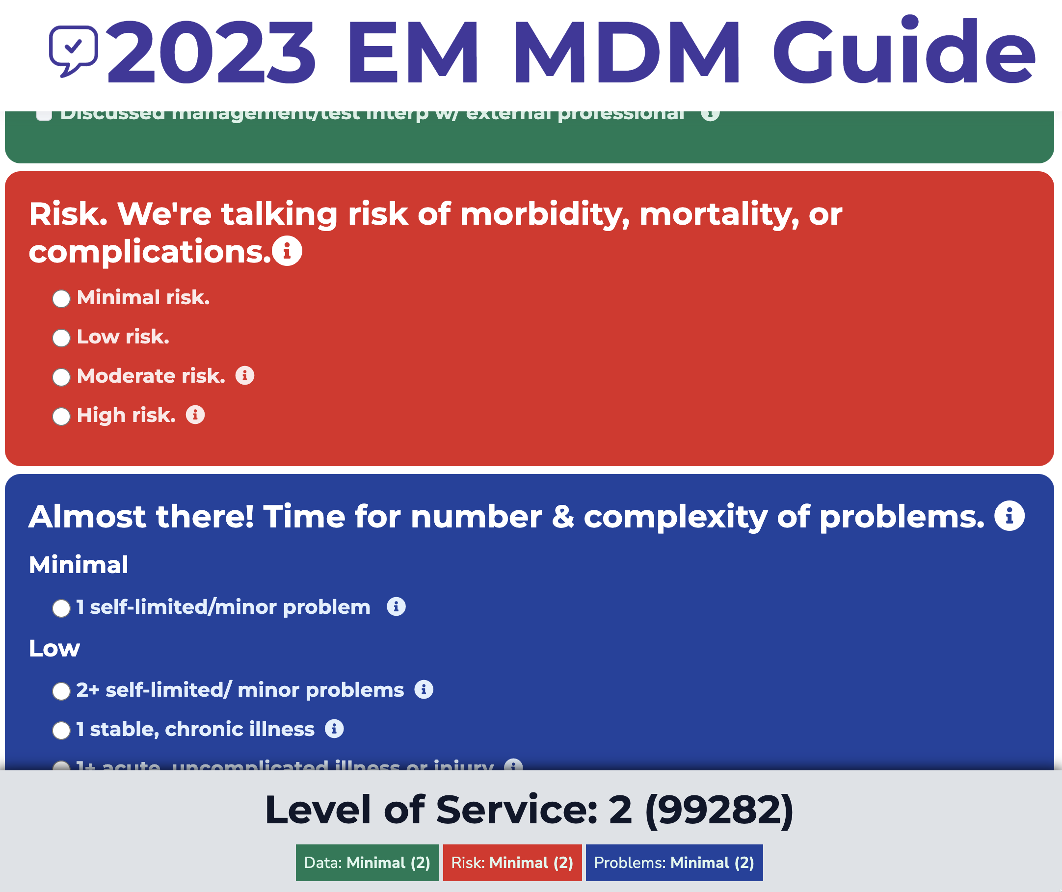 2023 Emergency Medicine New Billing Guidelines Level Of Service